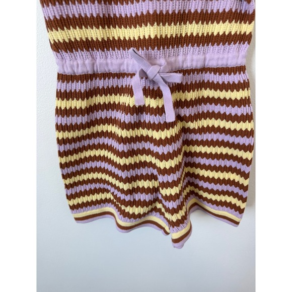 Zimmermann Kids Girls Pop Textured Knit Playsuit – Multicolor – Size 10 – NWT - Picture 4 of 7
